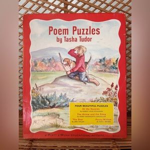 Poem Puzzles by Tasha Tudor, 1960s